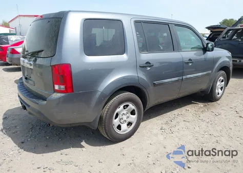 2013 Honda Pilot Lx from USA, damaged, VIN 5FNYF3H23DB031100